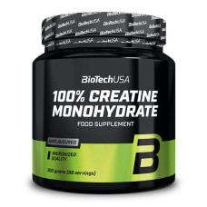 Biotech USA 100% Creatine Monohydrate 300g Unflavoured
